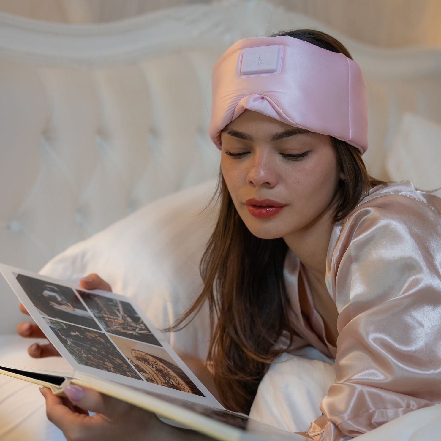 Snoozeband™ Silk - Sleep Mask with Headphones